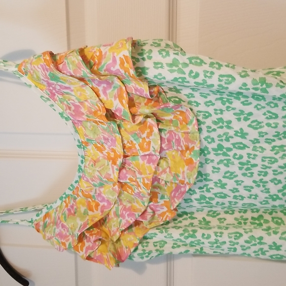 RIXO x Target green cheetah animal print maxi dress - Picture 8 of 9